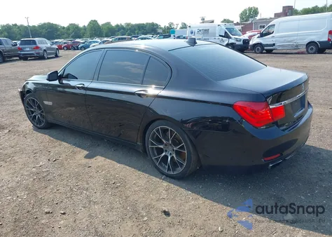 2012 BMW 750Li xDrive из США, поврежденный, VIN WBAKC8C54CC435156